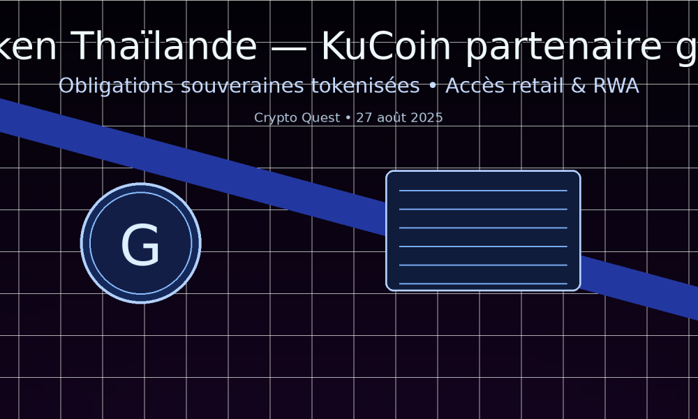 G‑Token Thaïlande KuCoin soutient les obligations tokenisées