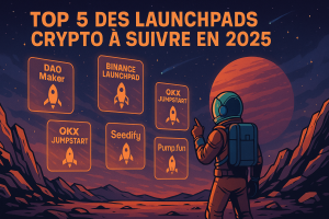 Top 5 des Launchpads Crypto à Suivre en 2025 pour Trouver les Pépites